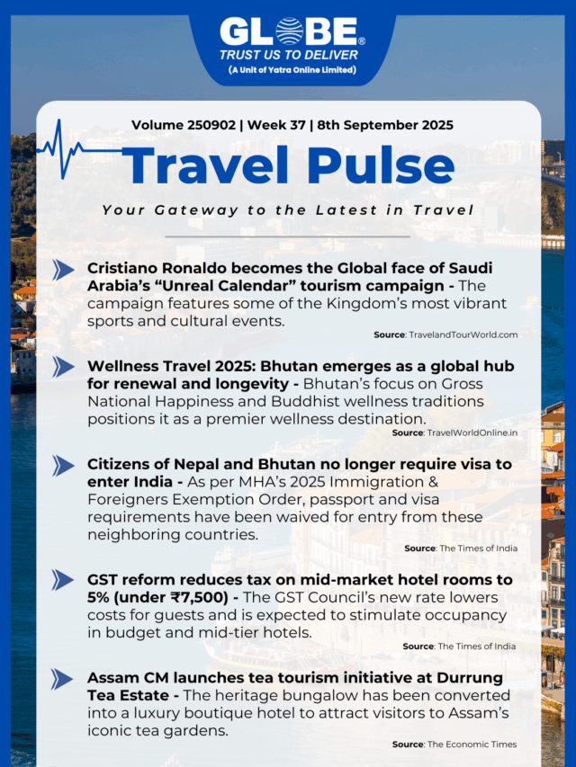 Travel Pulse Volume | Your Gateway to latest in Travel | Week 37